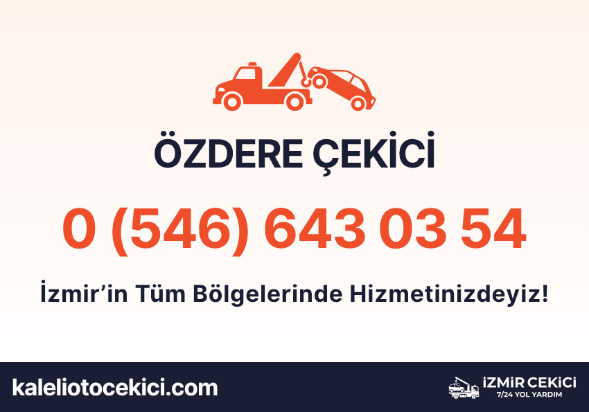 Özdere Çekici